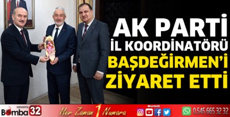 AK Parti İl Koordinatörü Başdeğirmen’i ziyaret etti