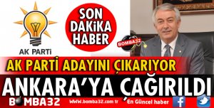 AK PARTİ ISPARTA'DA ADAY ÇIKARIYOR