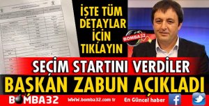 AK PARTİ ISPARTA'DA SEÇİM STARTINI VERDİ