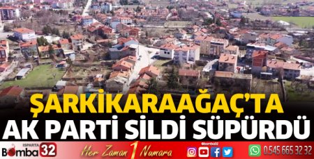 AK Parti Şarkikaraağaç’ta sildi süpürdü