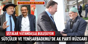 AK PARTİ SÜTÇÜLER VE YENİŞARBADEMLİ'DE