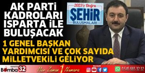 AK Parti tam kadro Isparta’da
