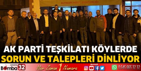 AK Parti Teşkilatı köylerde