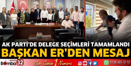 AK Parti’de delege seçimleri tamamlandı