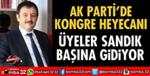 AK PARTİ’DE ÜYELER SANDIK BAŞINA GİDİYOR