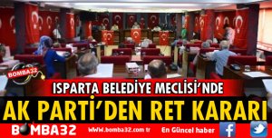 AK PARTİ’DEN BELEDİYE 2017 FAALİYETLERİNE RET