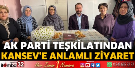AK Parti’den KANSEV’e anlamlı ziyaret