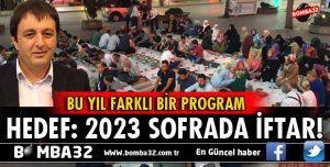 AK Parti'de hedef 2023 sofrada iftar açmak 