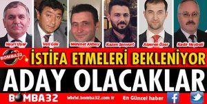 AK PARTİ'DE İSTİFASI BEKLENEN İLÇE BAŞKANLARI