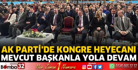 AK Parti'de mevcut başkanla devam 