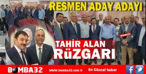 AK PARTİDE TAHİR ALAN RÜZGARI