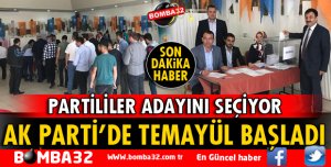 AK PARTİ'DE TEMAYÜL HEYECANI