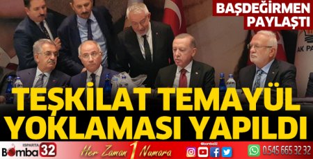 AK Parti'de teşkilat temayül toplantısı yapıldı