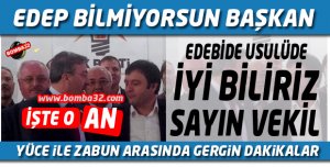 AK PARTİDE VEKİL İLE BAŞKAN ARASINDA SOĞUK RÜZGARLAR