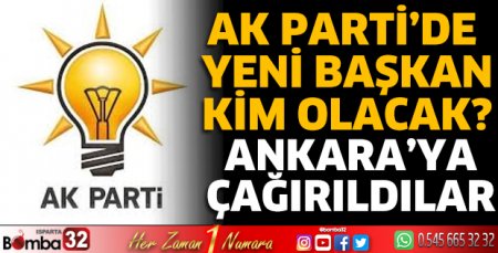 AK Parti'de yeni başkan kim olacak?