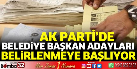 AK Parti'de yerel seçim hazırlığı