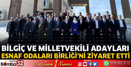 AK Parti'den Esnaf Odaları Birliğine ziyaret