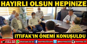 AK PARTİDEN MHP ZİYARETİ