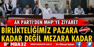 AK PARTİ'DEN MHP'YE ZİYARET