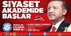 AK PARTİ'DEN SİYASET AKADEMİSİ