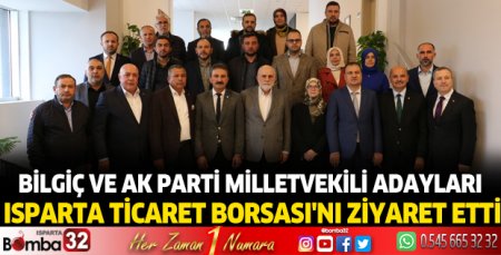 AK Parti'den Ticaret Borsası'na ziyaret