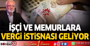 AK Parti'li Elitaş duyurdu: İşçi ve memurlara vergi istisnası geliyor