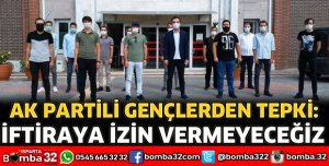 AK PARTİLİ GENÇLERDEN EROL MÜTERCİMLER’E TEPKİ