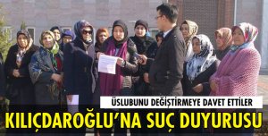 AK PARTİLİ KADINLARDAN SUÇ DUYURUSU!