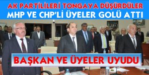AK PARTİLİLERİ ORUÇ VURDU