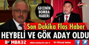 AK PARTİ'NİN SENİRKENT VE EĞİRDİR ADAYLARI BELLİ OLDU