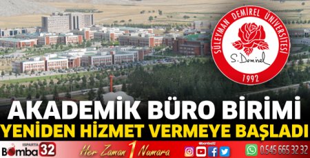 Akademik Büro Birimi yeniden hizmet vermeye başladı