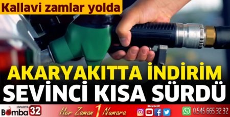 Akaryakıta yeni zamlar yolda
