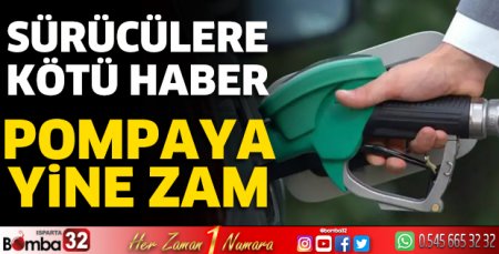 Akaryakıta zam 