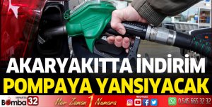AKARYAKITTA İNDİRİM POMPAYA YANSIYACAK