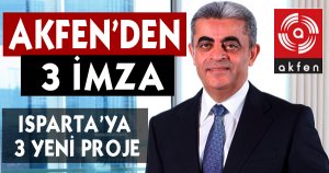 AKFEN’DEN 3. İMZA