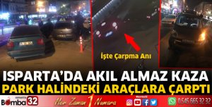 Akıl almaz kaza 