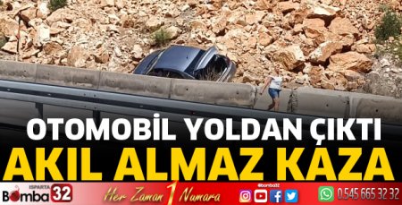 Akıl almaz kaza