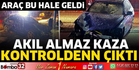 Akıl almaz kaza