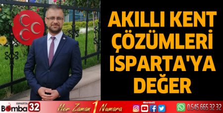 Akıllı Kent Çözümleri Isparta'ya değer
