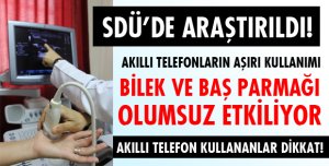 AKILLI TELEFON KULLANANLAR DİKKAT!