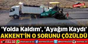 AKKENT MAHALLESİNİN BİR SORUNU DAHA ÇÖZÜME KAVUŞTU