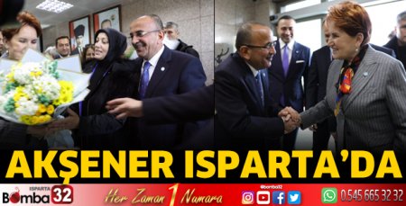 Akşener Isparta’da 