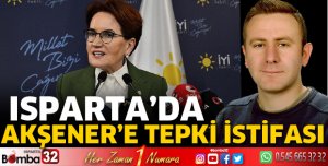 Akşener'e tepki istifası