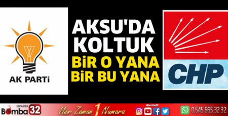 Aksu'da koltuk bir o yana bir bu yana
