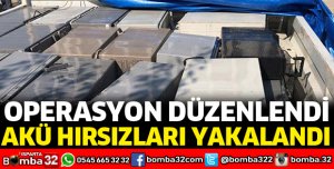 AKÜ HIRSIZLARI YAKALANDI