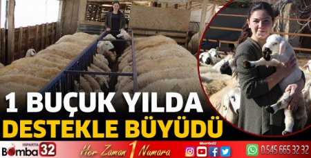 Aldığı destekle büyüdü