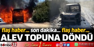 Alev alev yandı