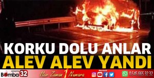 Alev alev yandı