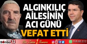 Algınkılıç ailesinin acı günü