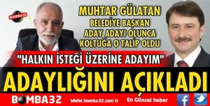 ALİ BÜYÜKSİLLELİ MUHTAR ADAYI OLDU